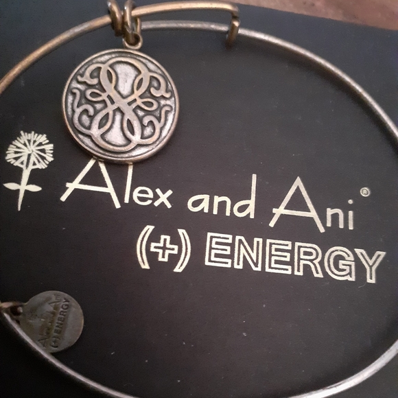 🍀Alex and Ani calligraphy bracelet - Picture 2 of 3